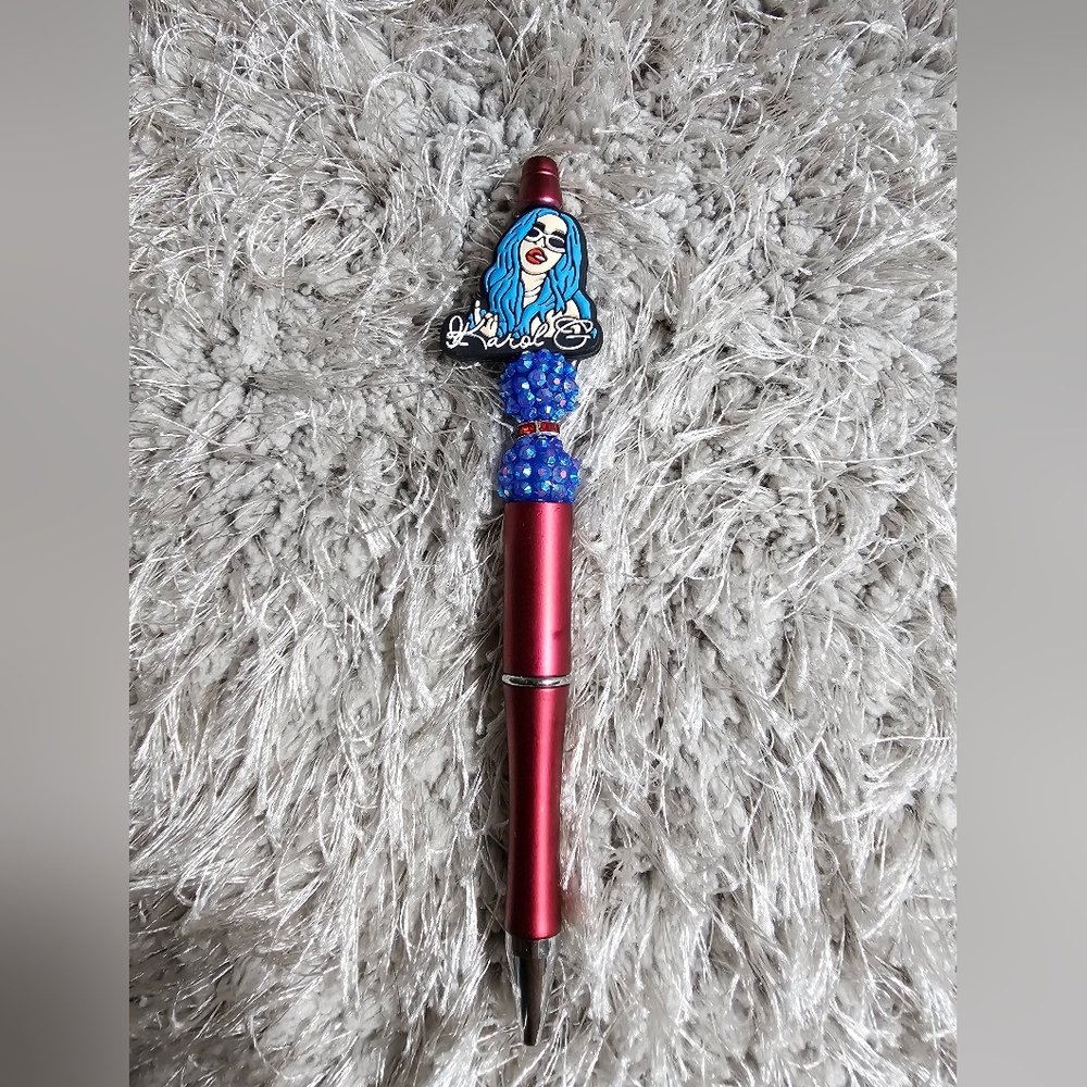 Karol G beaded pen